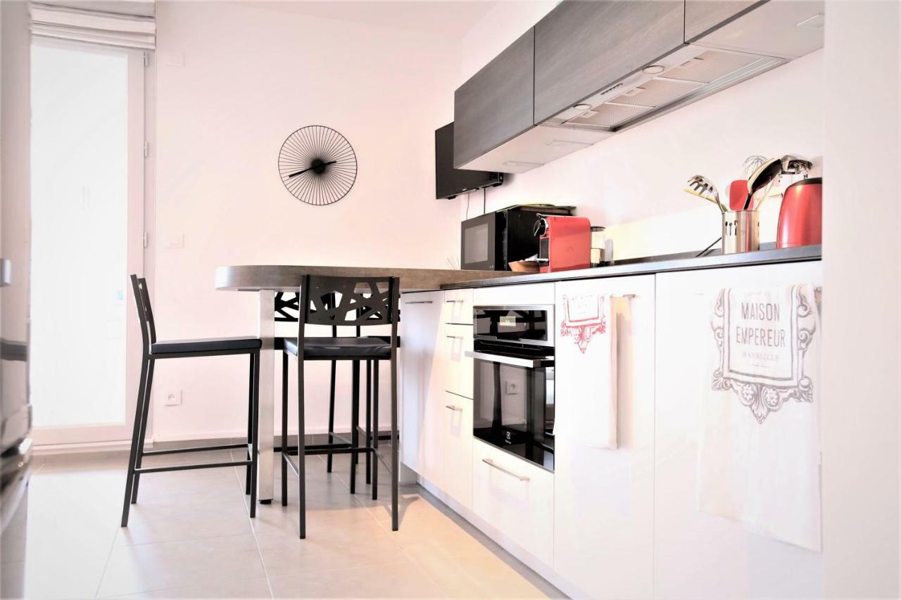 L'Appartement Du Palais Longchamp Marseille Bagian luar foto